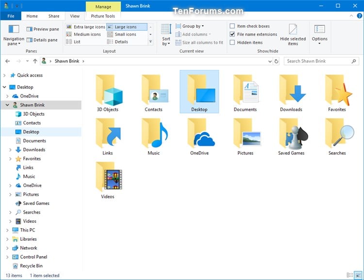 How To Change Or Restore Desktop Folder Icon In Windows Vrogue