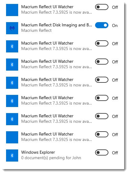 How can I monitor a running Macrium Reflect backup?-taskbar-settings.jpg