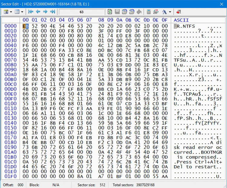 I Did Something Bad To My External HDD's &amp; Can't Access Them.-sector-63-after-boot-repair-capture.png