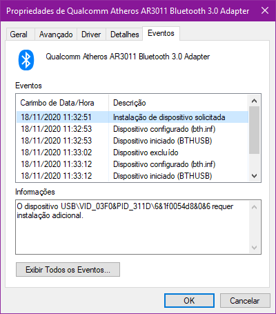 Driver for Qualcomm Atheros AR3011 Bluetooth 3.0 Adapter Solved - Windows  10 Forums