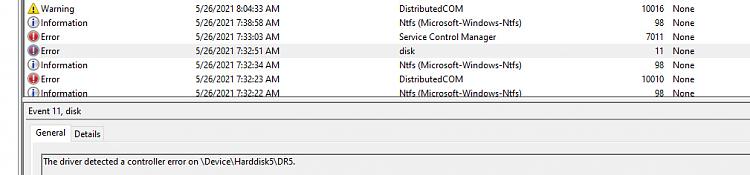 How do I identify the disk referred to in an Event Viewer message?-event-viewer-message.jpg