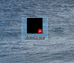 PDF icons on desktop turn into black squares-incorrect.png