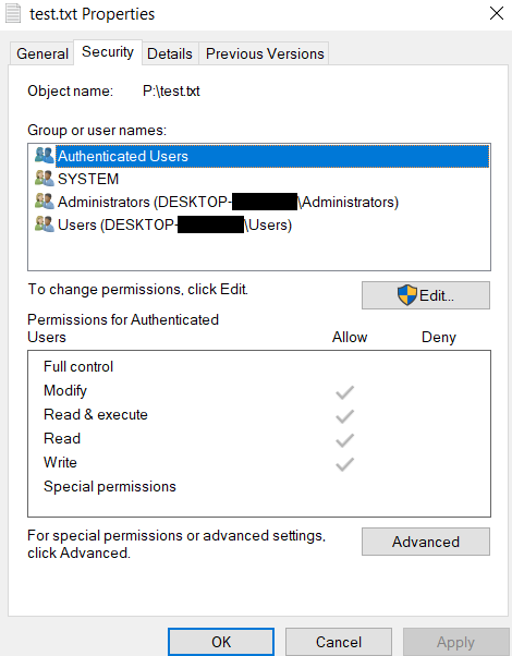 Windows menus become inaccessible, file permissions changes etc.-2024-04-25-file-permissions.png