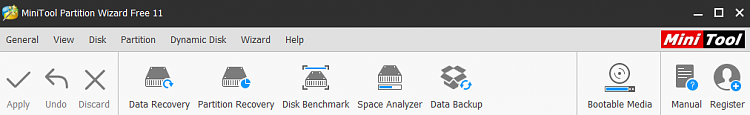 New MiniTool Free Partition Wizard Version 11 Available-mtpw11-menus.png