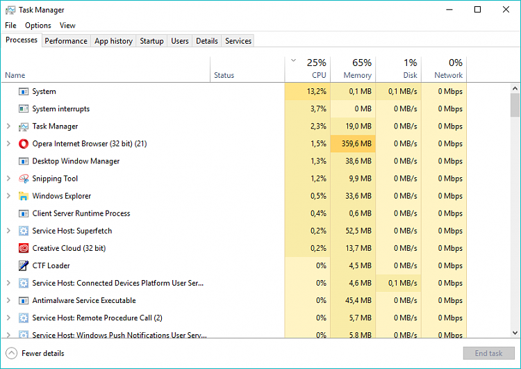 High CPU usage causes Sound problems Solved - Windows 10 Forums