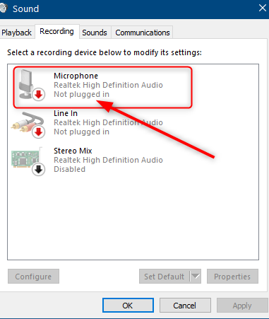 Headphone mic not detected by realtek HD audio - Windows 10 Forums