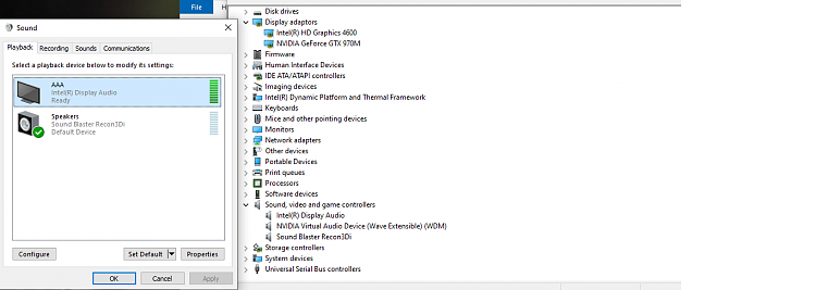 device detected Windows 10 sound but no sound on TV - 10 Forums