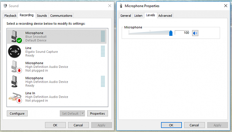 Microphone boost option not showing in Windows 10 sound options - Windows 10  Forums