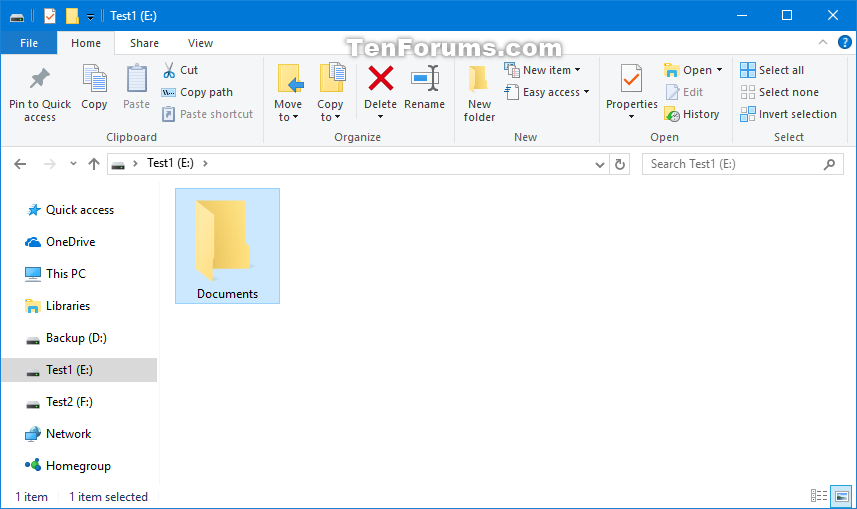 Move Location Of Documents Folder In Windows 10 Tutorials