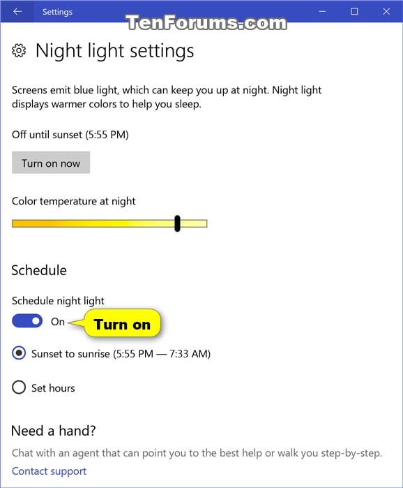 Turn On or Off Night Light in Windows 10-night_light_schedule_settings-1.jpg