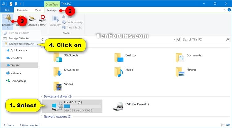 3 Quick Ways To Change Bitlocker Pin In Windows 10 New4trickcom Images