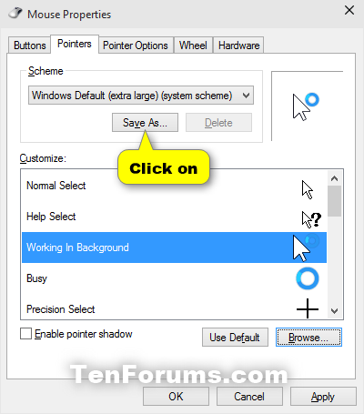 How to change mouse pointer size on Windows 10 - Pureinfotech