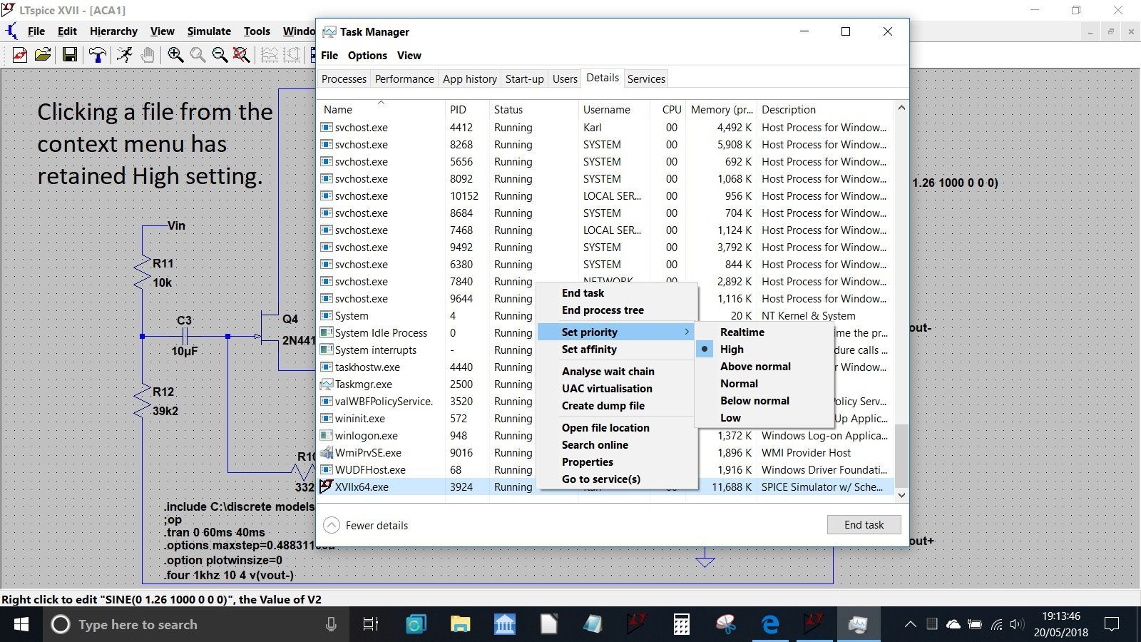 Set CPU Process Priority for Applications in Windows 10 | Tutorials