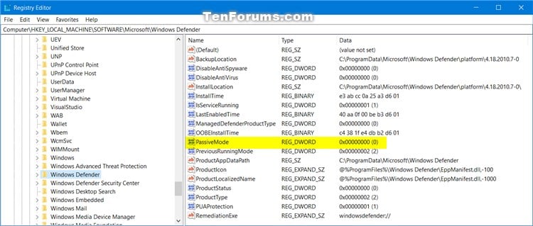 Turn On or Off Microsoft Defender Periodic Scanning in Windows 10-passivemode.jpg