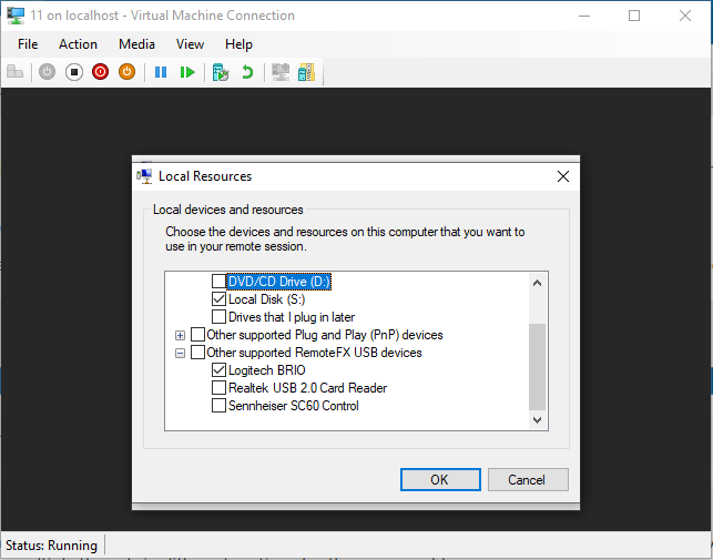 How to Add Webcam to Windows 10 VM on Hyper-V - Windows Forums
