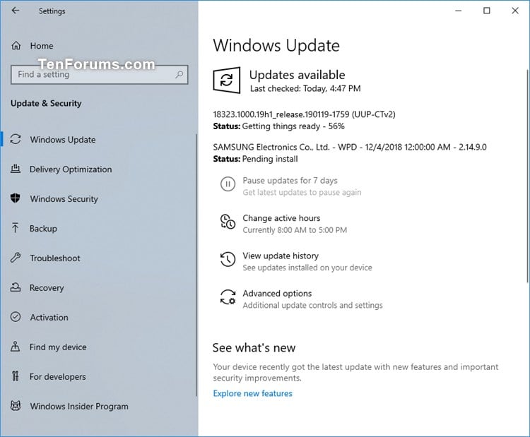 New Windows 10 Insider Preview Fast Build 18323 (19H1) - Jan. 24-18323.jpg
