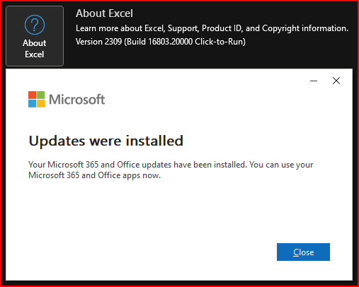 Microsoft 365 Insider Beta Channel v2309 build 16803.20000 - Aug. 9-mo36510-updated.png